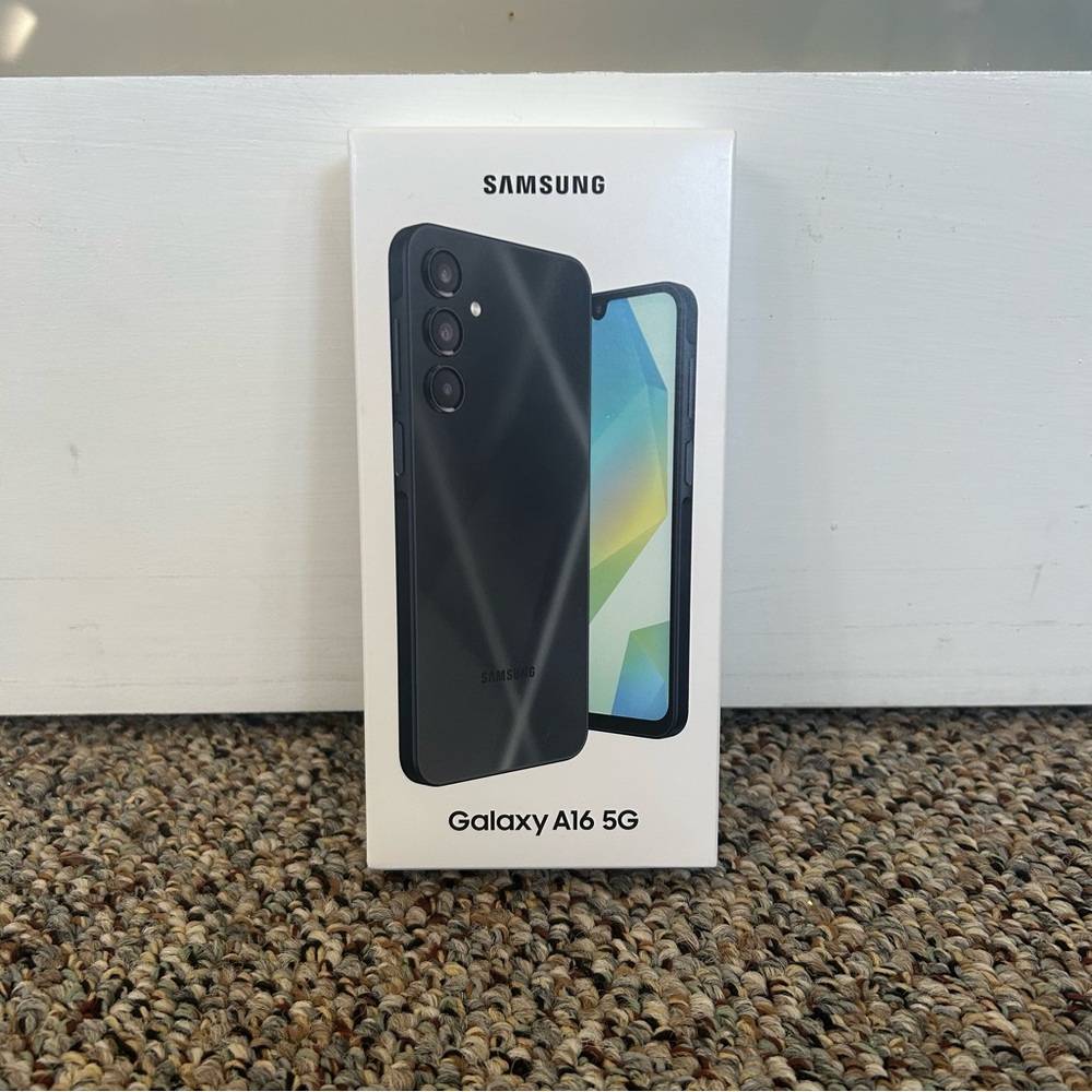 Samsung Galaxy A16 5G - Sleek Black Finish